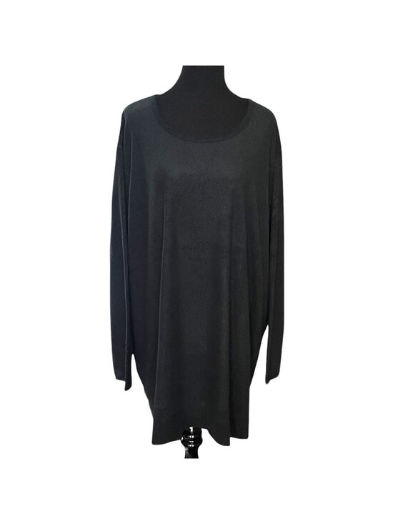 Woman Within Sweaters - Woman Within Black Sweat Shirt - Women's Size 3X - NEW with tags